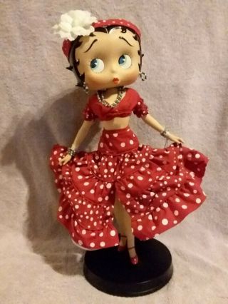 Betty Boop Danbury Syd Hap Rhumba Porcelain Collector Doll 2007