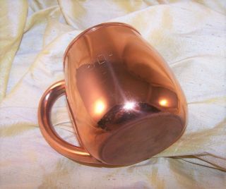 VINTAGE Sigma Chi fraternity Balfour solid copper crest stein / mug 1957 OLD 2