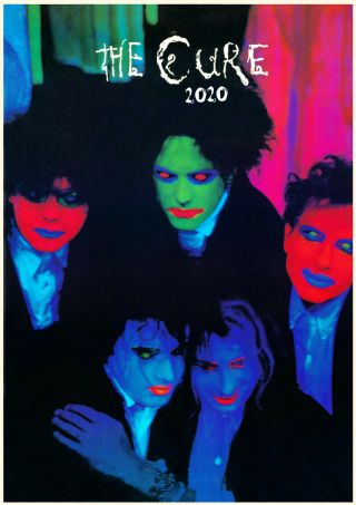 2020 Wall Calendar [12 Pages A4] The Cure Vintage Music Poster Photo M1288