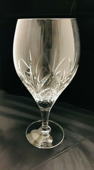 2 Royal Doulton Ascot Crystal Stemmed Wine Glasses In