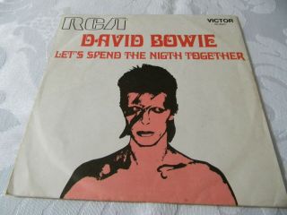 7 " Single 45 P/s - David Bowie - Let 