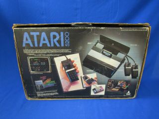 Vintage ATARI 5200 1982 Console and Pacman Game 3