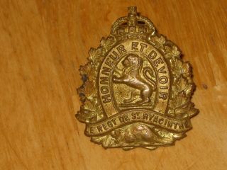 Ww2 Canadian Cap Badge Regiment De St Hyacinthe