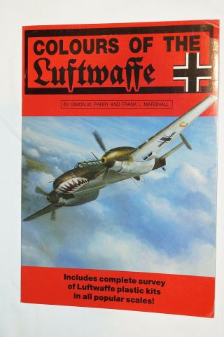 Ww2 German Colours Of The Luftwaffe Reference Book