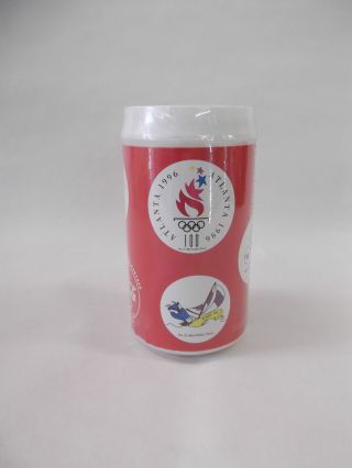1996 Coca - Cola Japan Atlanta Olympic Games Can Shaped Tissues Dispenser