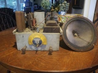 Vintage 1931 Rca Superette Radio R - 7 - A Chassis & Speaker For Restoration Parts