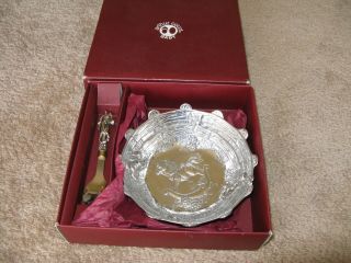 2003 Arthur Court Silver/stainless Baby Bowl And Spoon