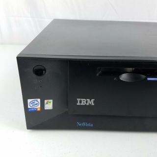 Vtg IBM Netvista 8305 PC Black Metal Computer CASE ONLY 2