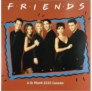 Friends Tv Show 12 X 24 " 16 Month 2020 Wall Calendar