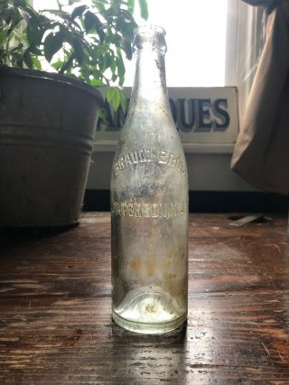 Paterson Nj Baum Bros Bottle