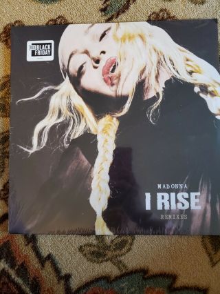 Madonna Rsd Vinyl Lp I Rise Remixes 12 " Limited Edition 2019 Black Friday