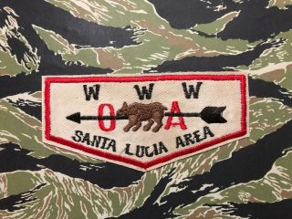 Patch,  Boy Scouts America,  Lodge 304,  Oa Santa Lucia Www,  Review Description
