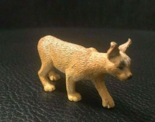 Rare Yowie Caracal Animal Pvc Mini Figure Figurine Model
