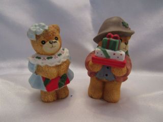 Set of two Lucy and Me Christmas present shopping Bears 2