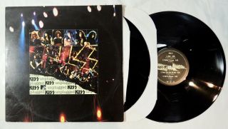 Kiss,  Mtv Unplugged 2 X Vinyl Lp Album 1996 With Poster - Mercury Records