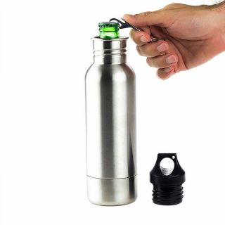 Beer Bottle Insulator Cooler Double Wall Stainless Keep Your Beer Cold For Hours 2