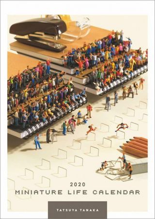 2020 Wall Calendar Miniature Life Tatsuya Tanaka Cl - 476 From Japan