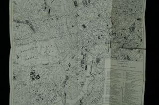 Ww2 Era Canadian Souvenir City Of London Pocket Map