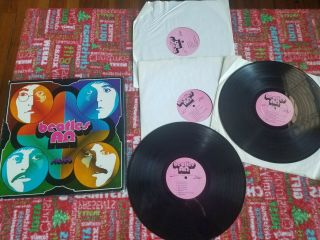 The Beatles 4 Lp Record Box Set Alpha Omega,  1973