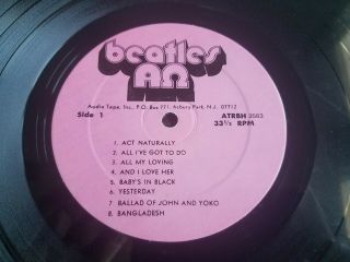 The Beatles 4 lp record box set ALPHA OMEGA,  1973 3
