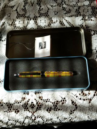 Frank Lloyd Wright Design Pen Acme Studio Roller Ball Pen With Case