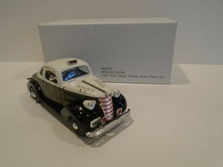 1938 Chevy Master Deluxe Business Coupe Police Car Nypd 41 Pct.  1:32 Scale