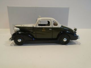 1938 Chevy Master Deluxe Business Coupe Police Car NYPD 41 PCT.  1:32 scale 3