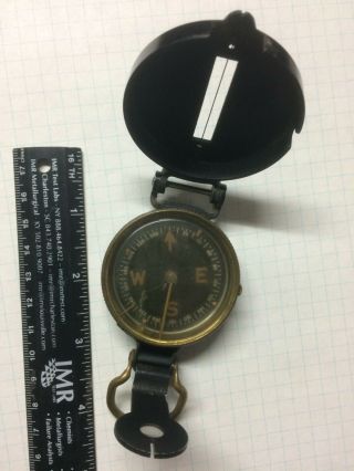 Us Army Corps Of Engineers Lensatic Compass.  1944.  Made By Superior Magne