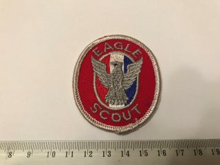Eagle Scout Badge Rank No Words Cloth Back Vintage Boy Scouts Of America Bsa