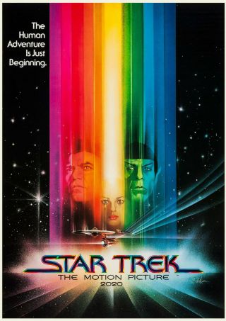 2020 Wall Calendar [12pg A4] Star Trek Vintage Movie Posters M3 - 1529