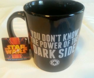 Star Wars " Darth Vader " 18 Oz Ceramic Mug.