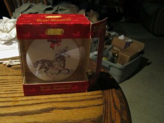 Breyer 700813 Artist Signature Hand - Blown Glass Horse Ornament Christmas -