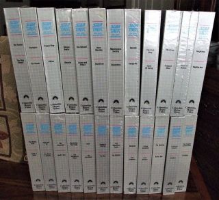 24 Star Trek The Next Generation Vhs Collectors Edition Tapes All But 2