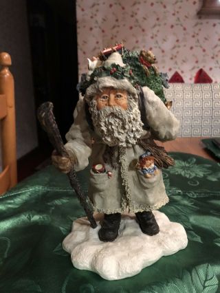 June Mckenna 1999 “heavy Load” Santa Claus,  Signed Limited Edition 265/380