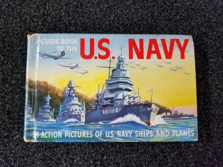 Vintage - A Guide Book To The U.  S.  Navy - 1942 Whitman Publishing