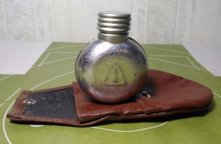 Oil Can And Cover Mosin Nagant,  Soviet Military Oil Can / Oiler