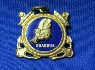 Wwii Sterling Navy Cb Seabees Home Front Sweetheart Necklace Pendant