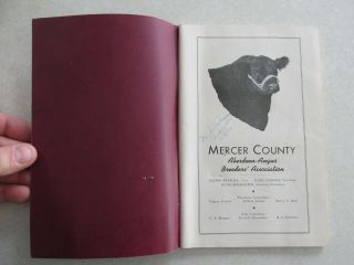 SBE12 Mercer County Spring Aberdeen IL Illinois Black Angus booklet 2