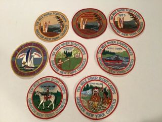 Ten Mile River Scout Camps Back Patches - Greater York Councils