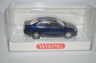 Wiking 067 01 Volkswagen Jetta (shadow Blue Metallic) For Marklin - W/box