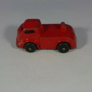 C1950s Barclay Slush Cast Metal Toy Red Car Hauler Truck Cab 2 1/2 " Usa