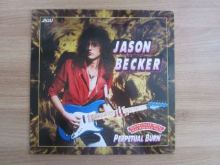 Jason Becker Perpetual Burn 1990 Korea Orig Vinyl Lp Cacophony