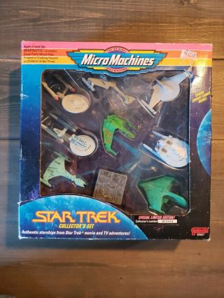 Micro Machines Star Trek Collectors Set Special Limited Edition 011804 Galoob