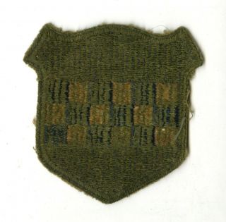 WWII 99TH INFANTRY DIVISION GREEN BACK PATCH BULGE GERMANY EUROPE 2