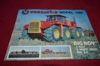 Versatile Big Roy 1080 Tractor Dealer 