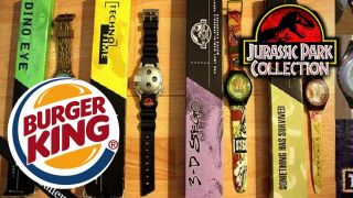 1997 Universal Burger King Jurassic Park The Lost World Watch Complete Set Of 4