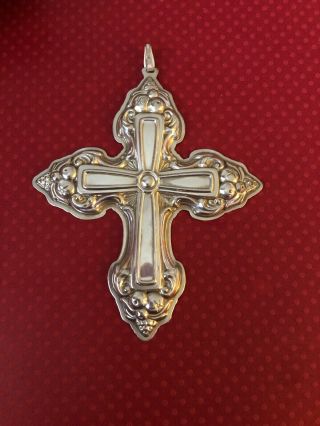 Reed & Barton Francis 1st Cross 100th Anniversary 1906 - 2006 Sterling Ornament
