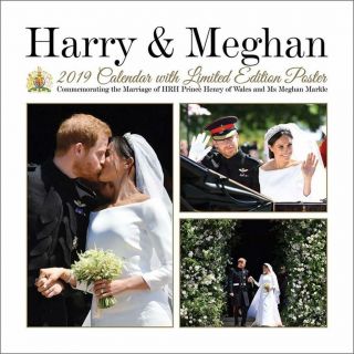 Prince Harry And Meghan Markle Royal Wedding 2019 Calendar Calendar - 12x12