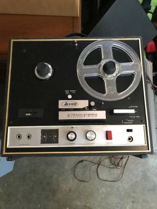 Allied Td - 1035 4 - Track Stereo Reel To Reel Stereo Recorder Tape Deck Vtg As - Is