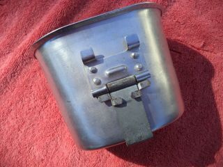 Ww2 Us Army M1910 Steel Canteen Cup Foley Mfg Co 1945